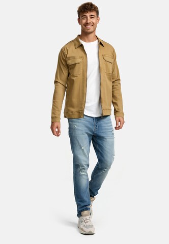INDICODE JEANS Regular fit Tussenjas ' Russo ' in Bruin