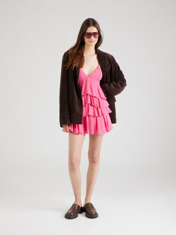 HOLLISTER - Vestido de verano 'Bare' en rosa