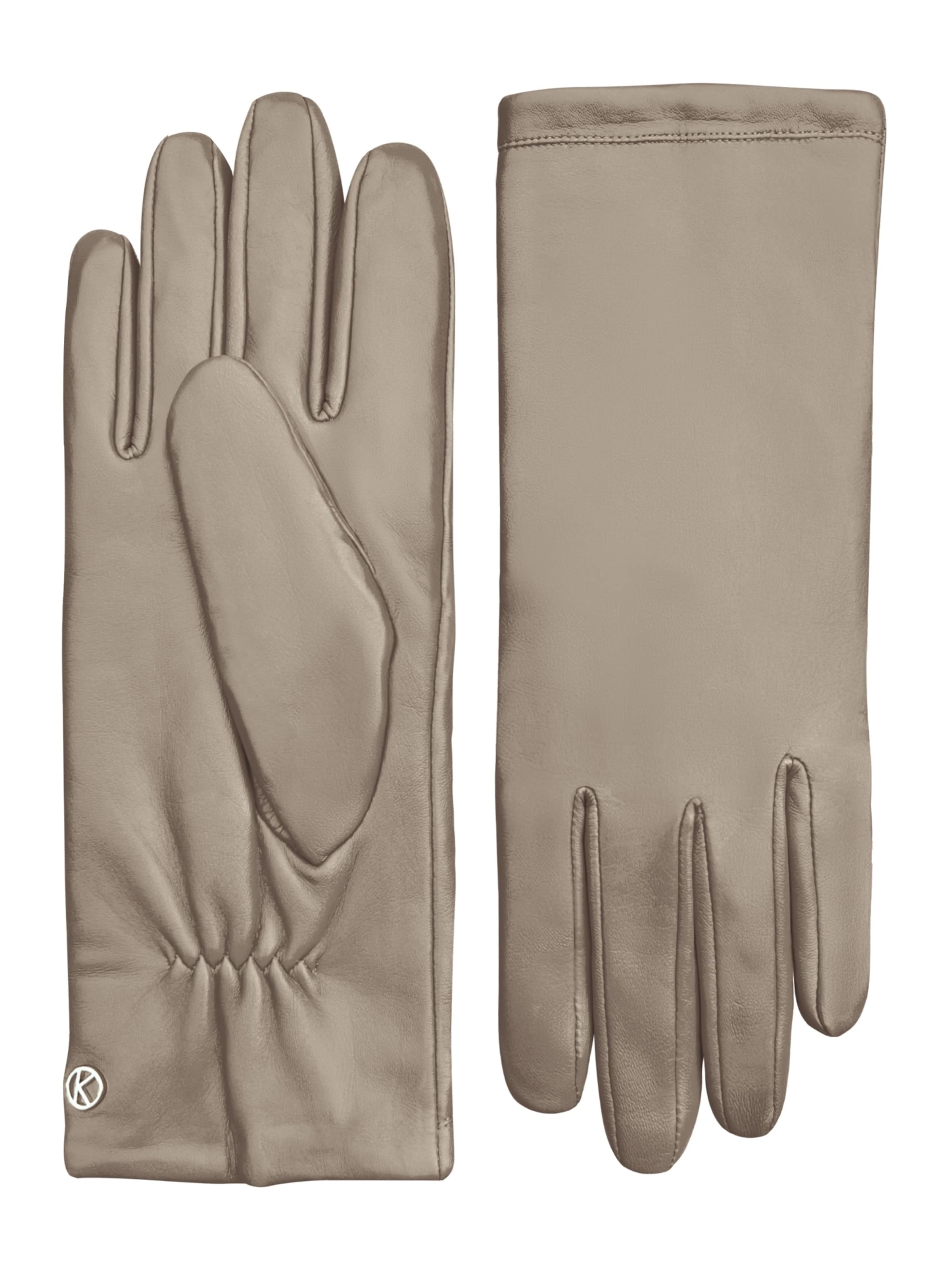 KESSLER Full Finger Gloves 'KEIRA' in Grey