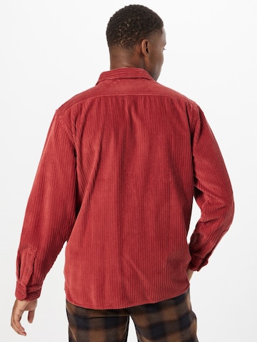 LEVI'S ® Comfort fit Button Up Shirt 'Jackson Worker' in Red