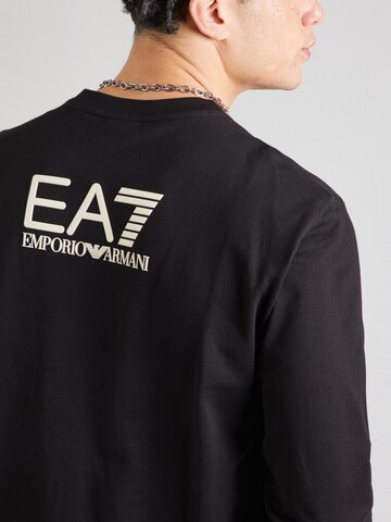 Felpa di EA7 Emporio Armani in nero