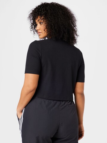 juoda ADIDAS ORIGINALS Marškinėliai 'Adicolor Essentials '