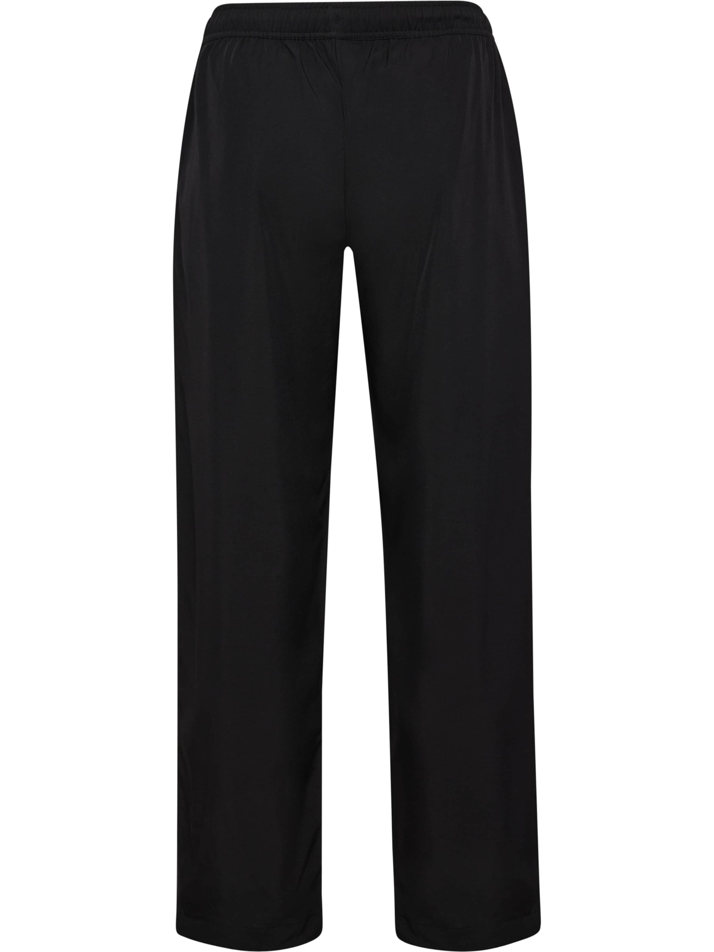 Hummel Tapered Sporthose 'Pulse Workout' in Schwarz