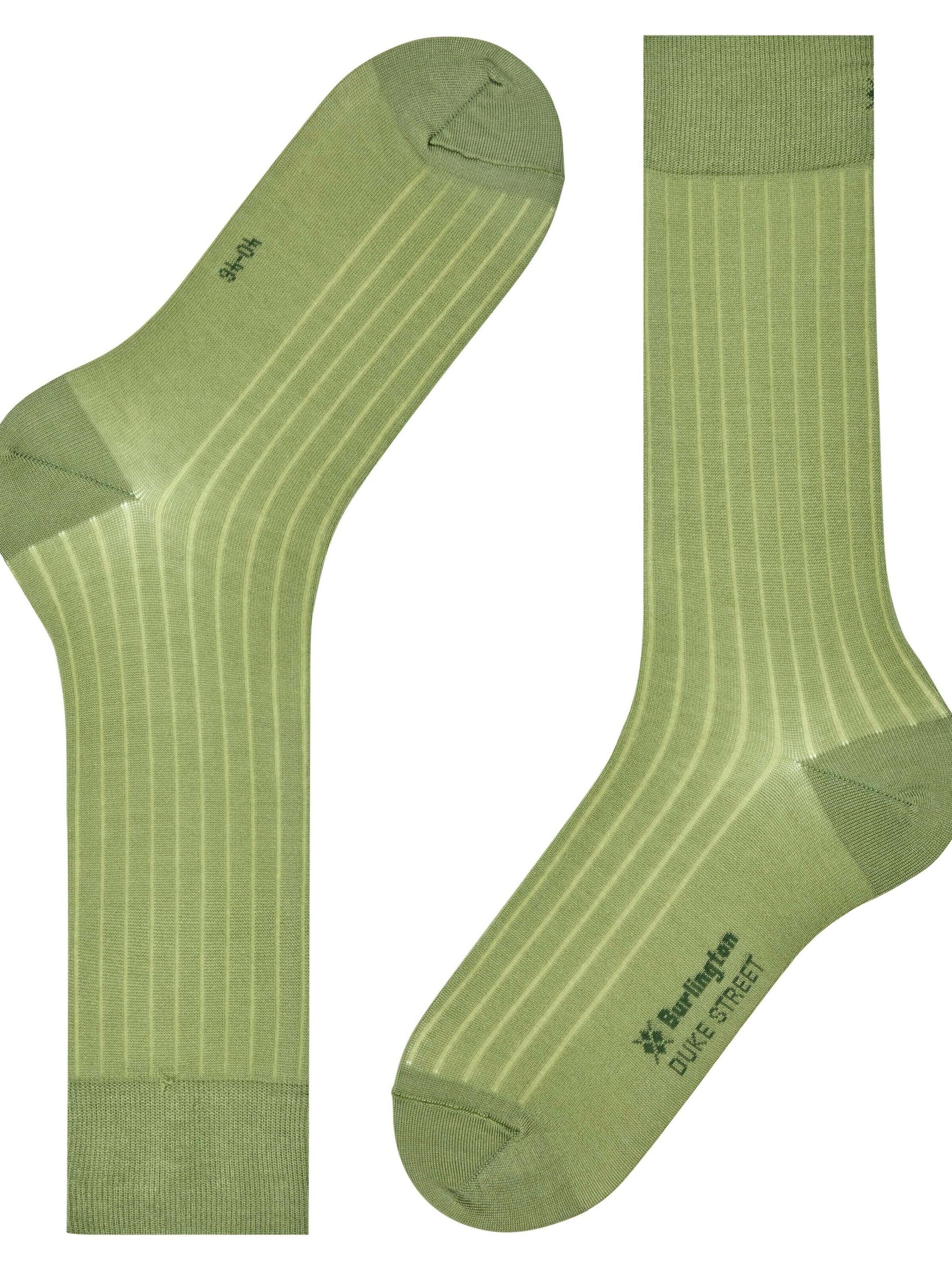 BURLINGTON Socks 'Duke Street' in Green