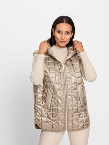 heine Weste in Beige: Vorderseite