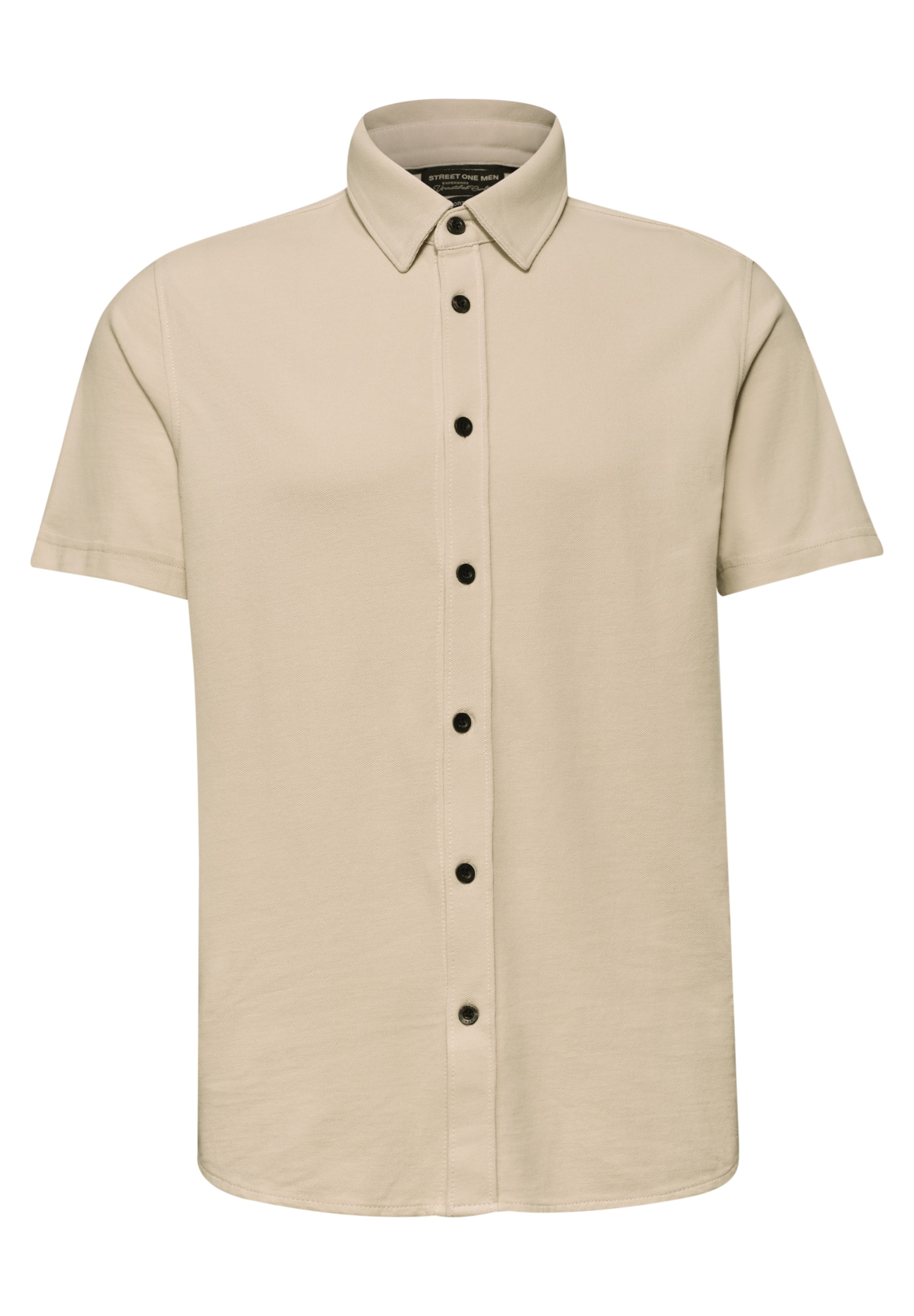 Street One MEN Button Up Shirt in XXL-XXXL in Beige, Item view