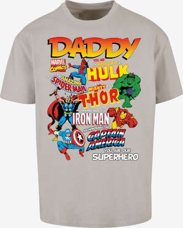 F4NT4STIC Shirt 'Marvel' in Grey: front