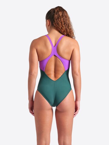 ARENA Bralette Sports swimsuit 'GLARE' in Green