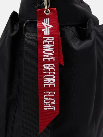 ALPHA INDUSTRIES Сумка через плечо в Черный