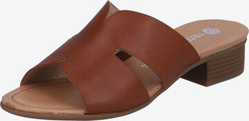REMONTE Sandaalit värissä ruskea: edessä