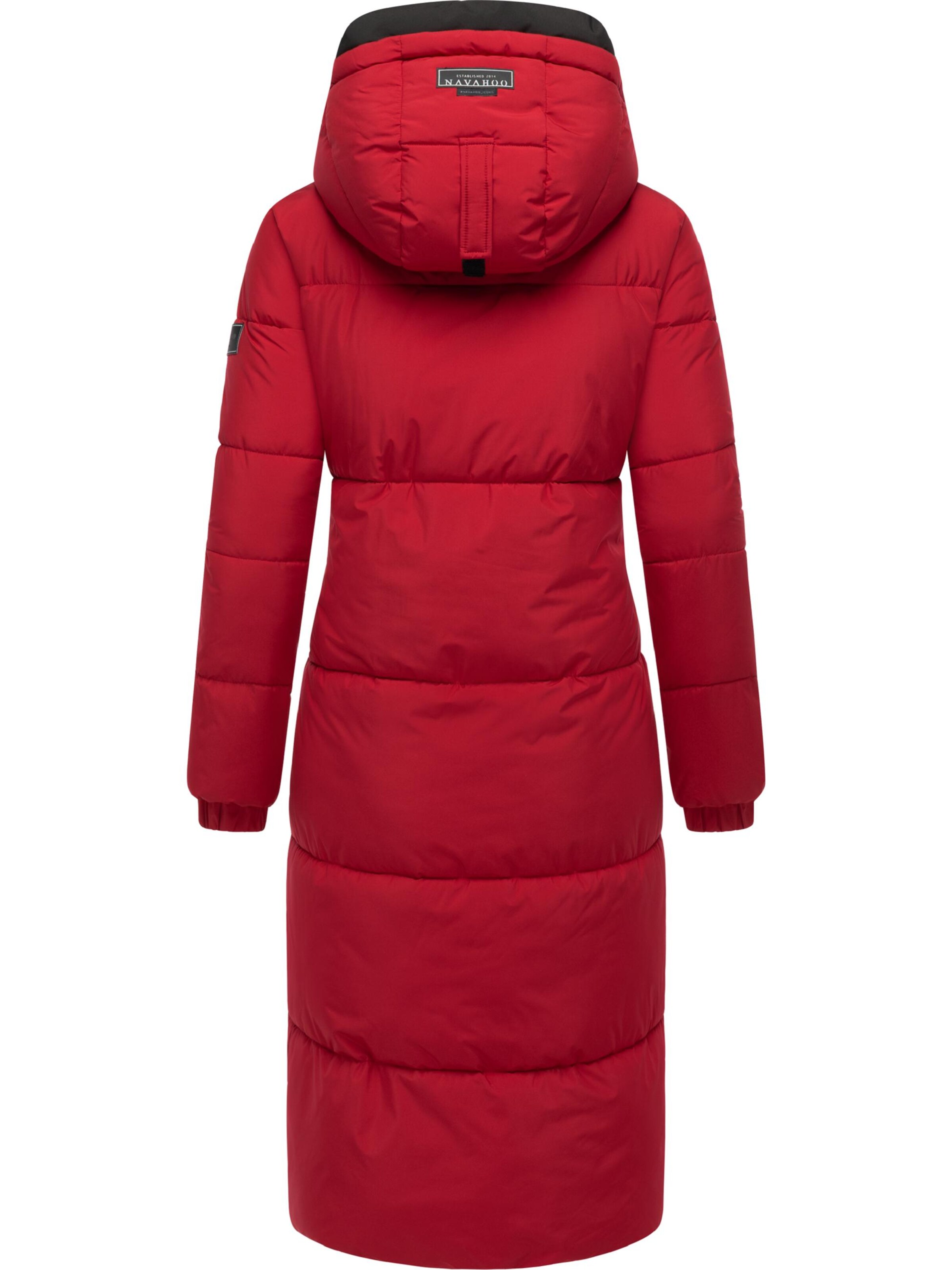 NAVAHOO Mantel 'Taublüte XIV' in Rot