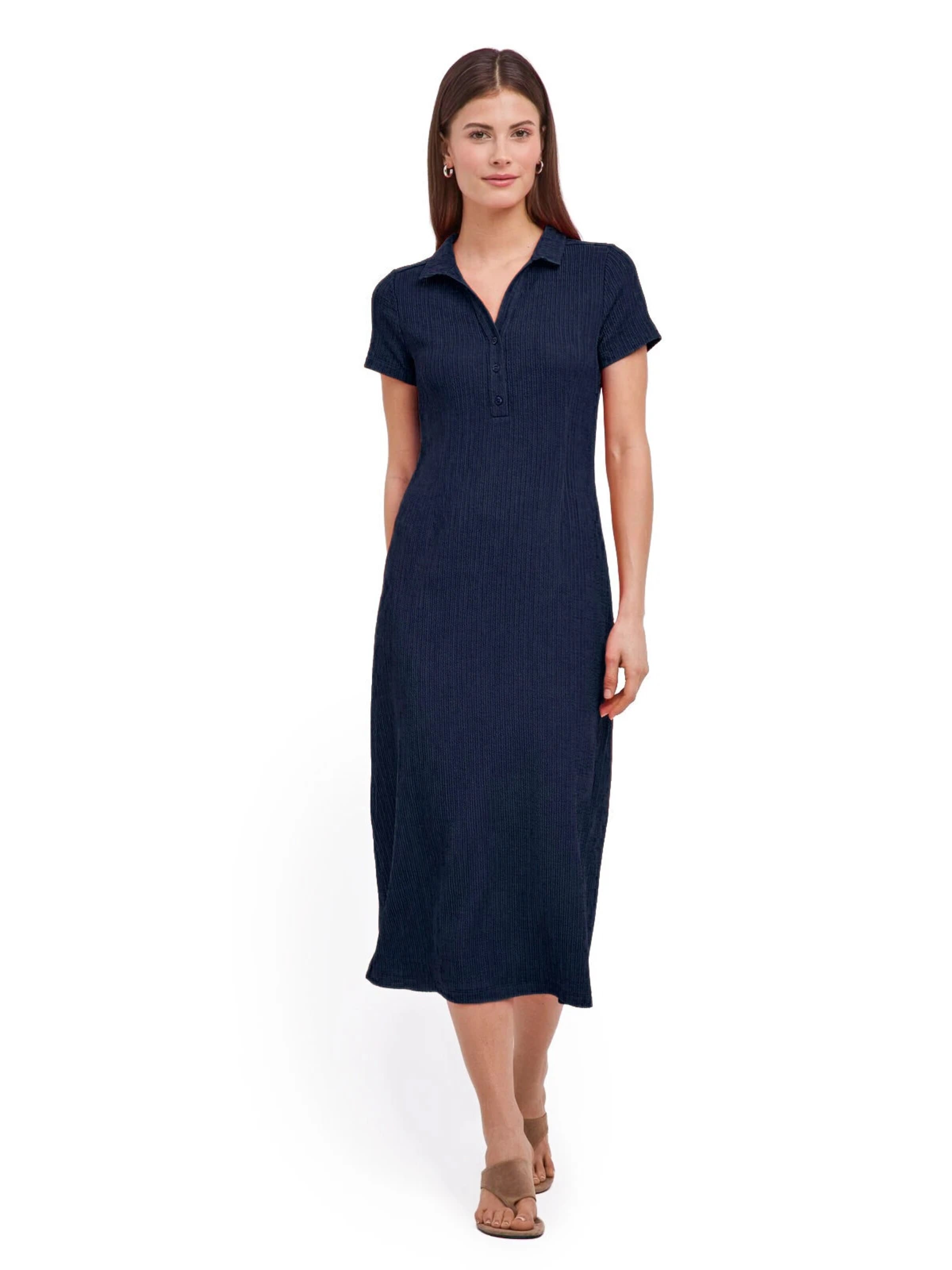 FALKE Dress in Blue: front