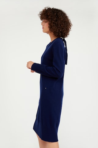 Finn Flare Jurk 'Strick' in Blauw