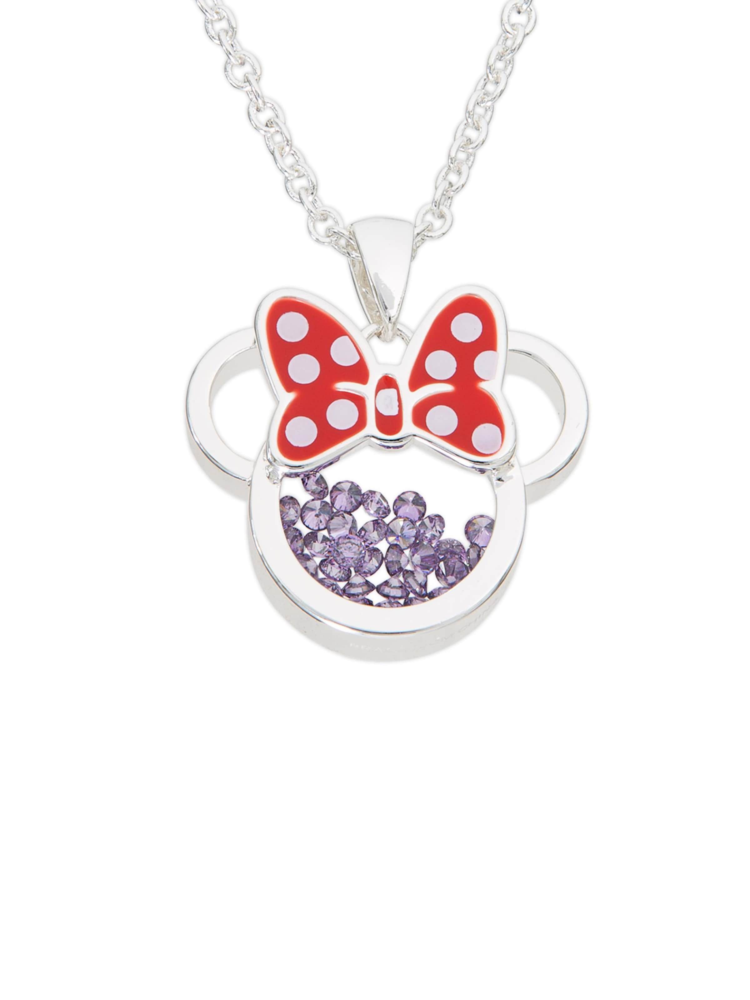 Bijou 'Minnie Mouse Geburtsstein' DISNEY en violet