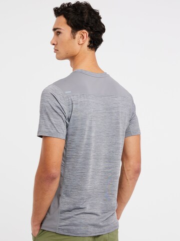 PROTEST Athletic Sweatshirt 'PRTMORGAT' in Grey: front