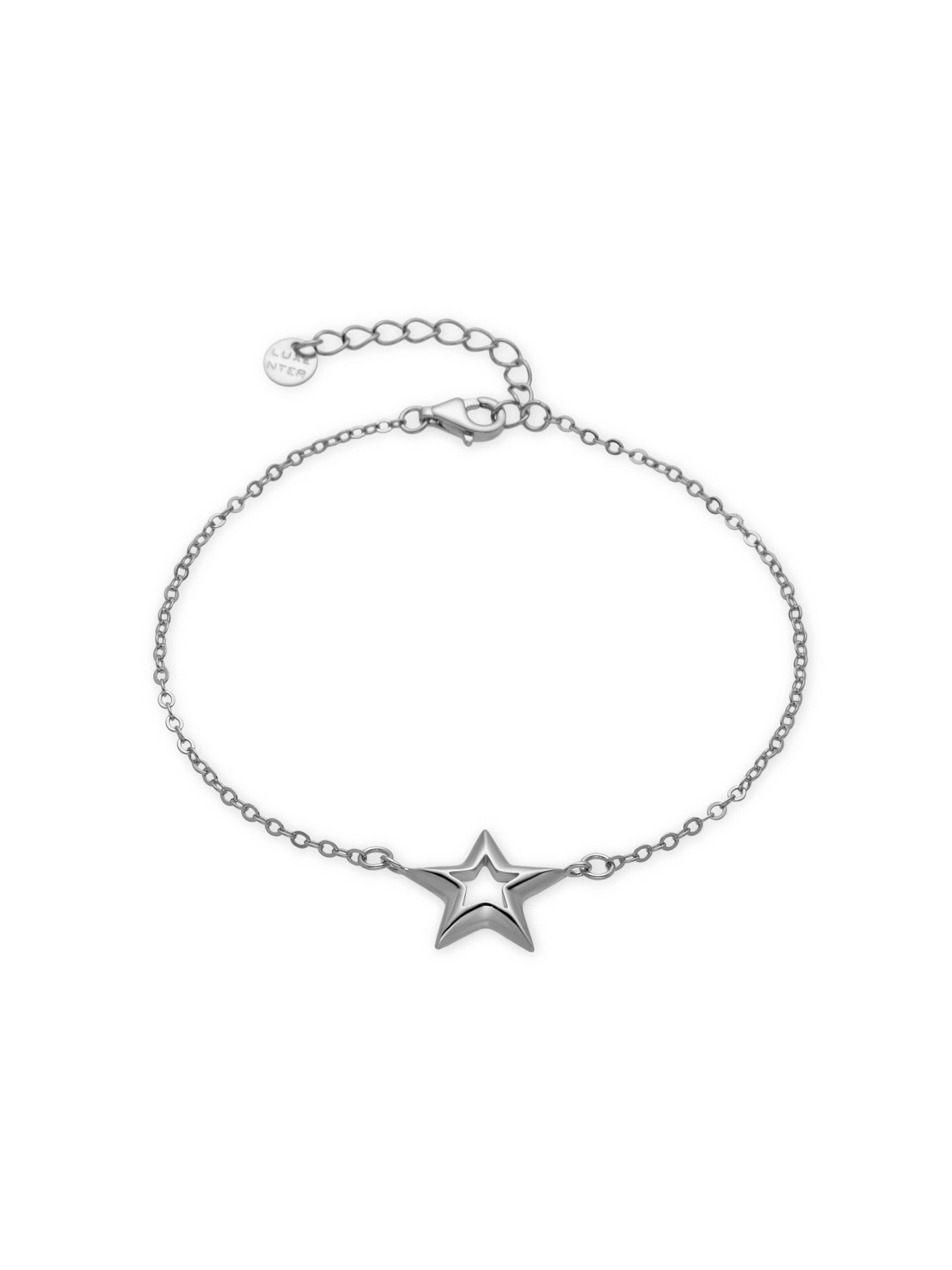 Braccialetto 'Lithwa' di Luxenter in argento: frontale