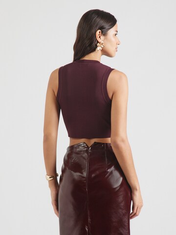 GUESS - Top de punto 'Alexia' en marrón