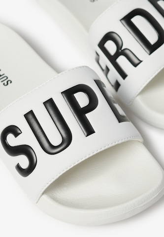 Superdry Muiltjes 'Core' in Wit