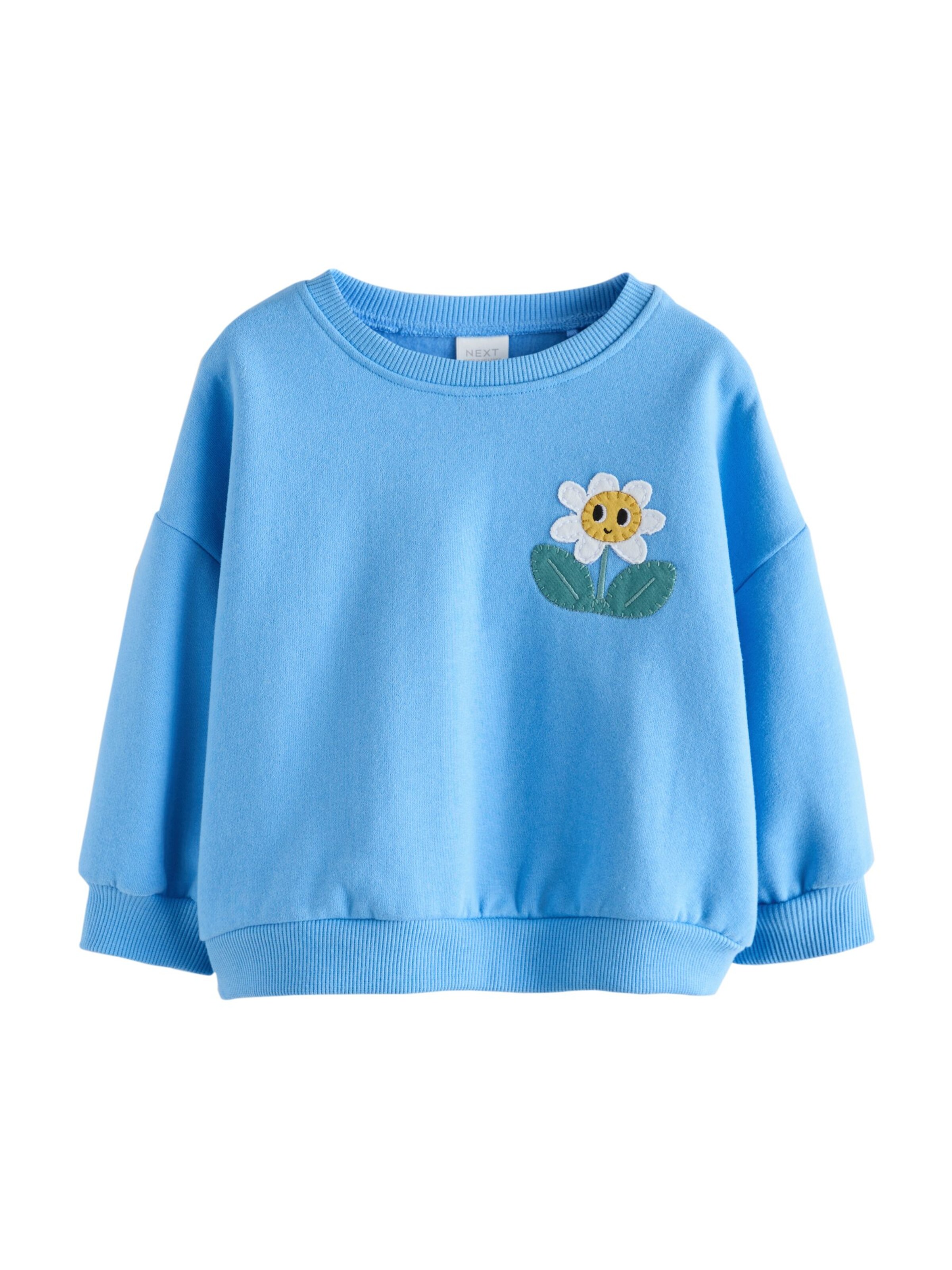 Next Mikina – modrá: přední strana