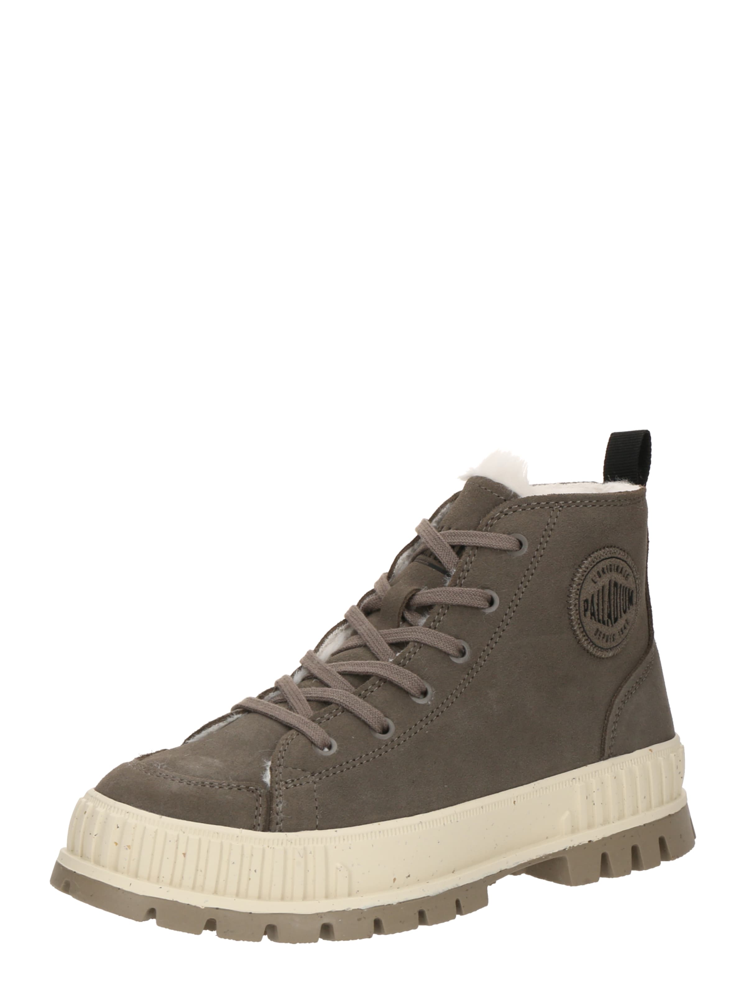 Stivaletto stringato 'Pallashock' di Palladium in marrone: frontale