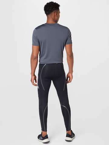 ADIDAS SPORTSWEAR - Skinny Calças de desporto 'Saturday Long ' em preto