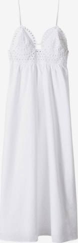 Robe d’été 'Schiffly' MANGO en blanc : devant