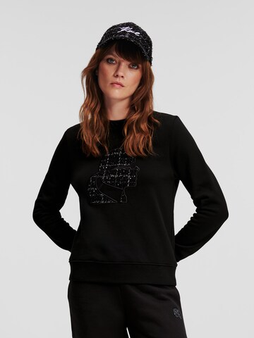 Karl Lagerfeld Sweatshirt in Schwarz