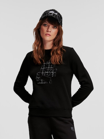 Karl Lagerfeld - Sweatshirt em preto