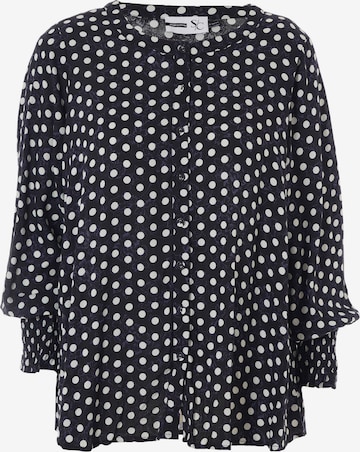 STUDIO Blouse 'Hanny' in Zwart: voorkant