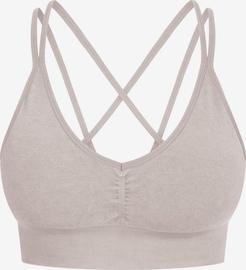 Haut de sport Smilodox en marron : devant