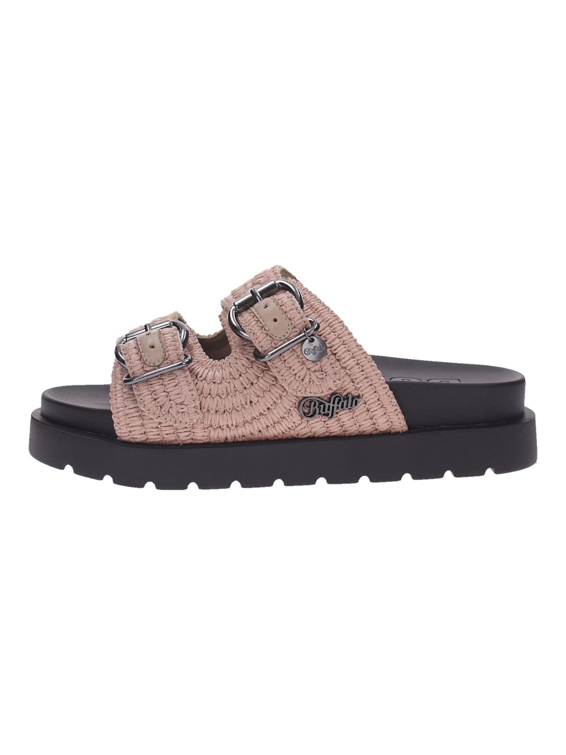 Mule BUFFALO en rose : devant