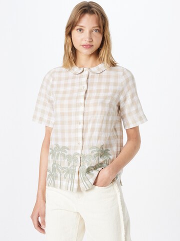 WHITE STUFF Blouse 'Lana' in Beige: voorkant