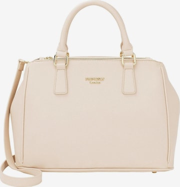 Princely London Handtasche 'Victoria' in Beige: Vorderseite