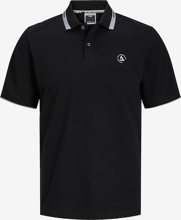 JACK & JONES Poloshirt 'HASS' in Schwarz: predná strana