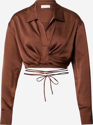 LeGer by Lena Gercke Blouse 'Belana' in Brown: front