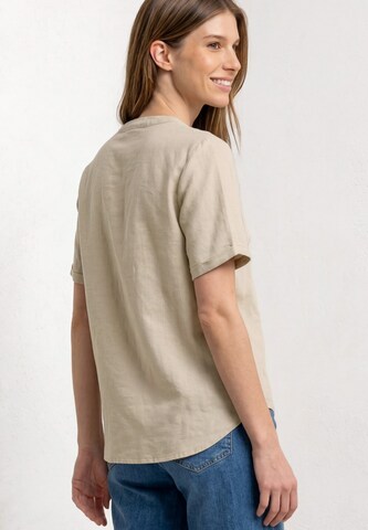 STREET ONE Bluse in Beige