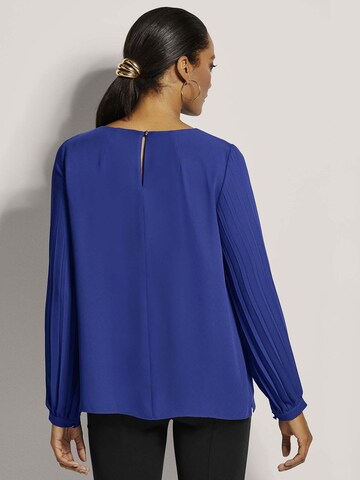 MADELEINE Bluse in Blau