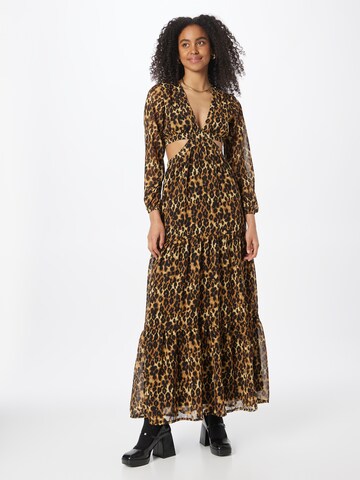 Nasty Gal Kleid in Braun: Vorderseite