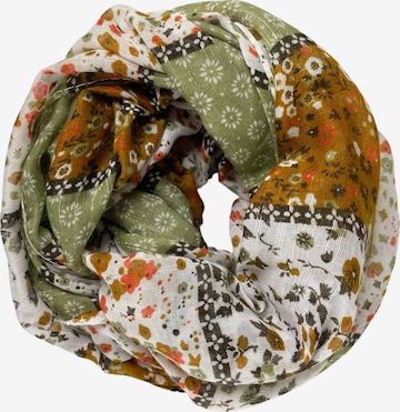 Kumixi Schlauchschal in Grün: Vorderseite