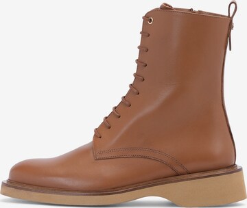 Bottines à lacets 'Alexa ' LOTTUSSE en marron : devant