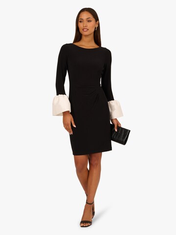 Adrianna Papell Cocktail dress 'Short Dress with Cuff Detail' in Black