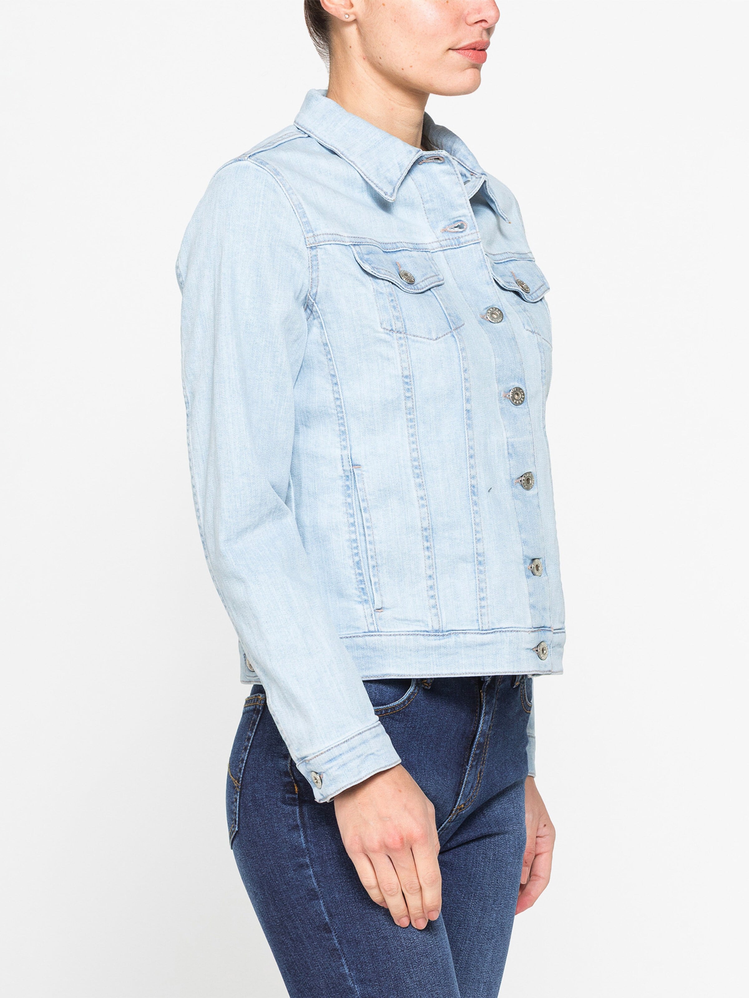 Carrera Jeans Übergangsjacke 'Original Denim'‌‌‌ in Blau