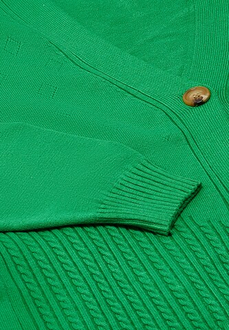 ZITHA Knit Cardigan in Green