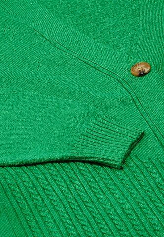 Cardigan ZITHA en vert