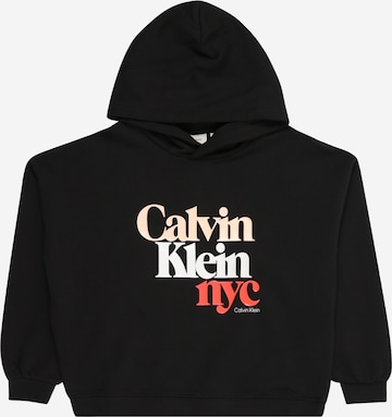 juoda Calvin Klein Jeans Megztinis be užsegimo: priekis