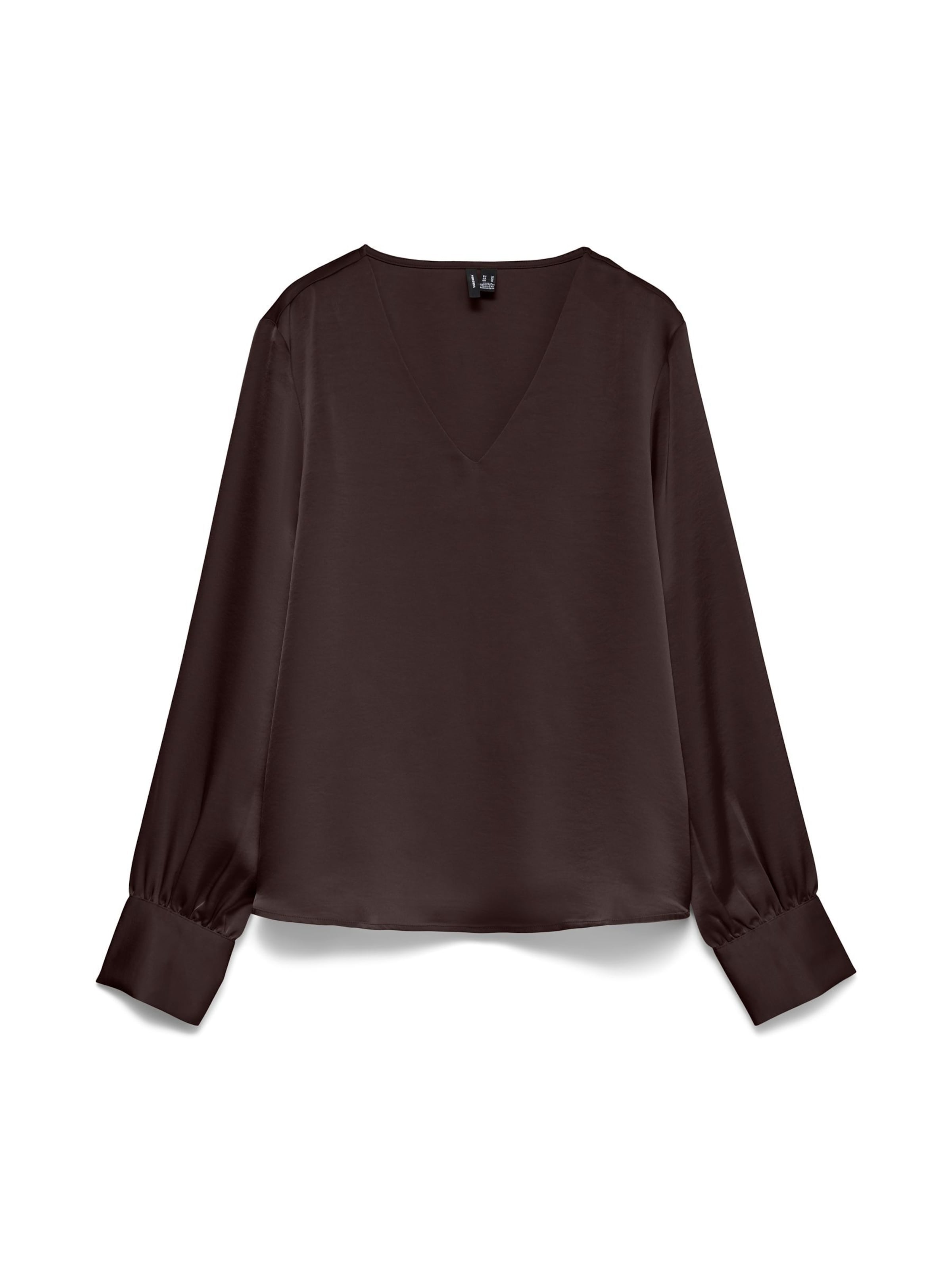 VERO MODA Blouse 'VMMiro' in Bruin: voorkant