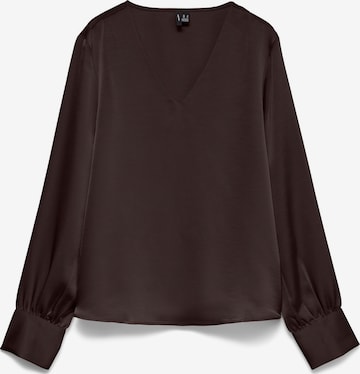 Chemisier 'VMMiro' VERO MODA en marron : devant