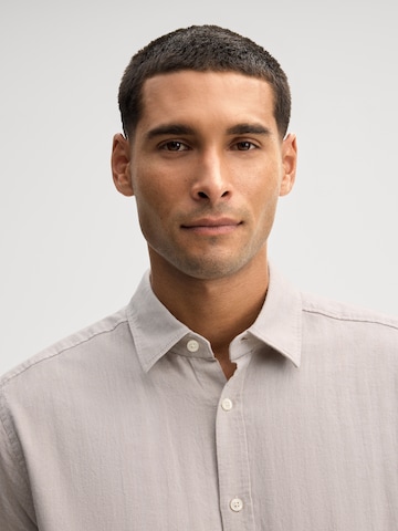 JOOP! Jeans Regular fit Zakelijk overhemd in Beige