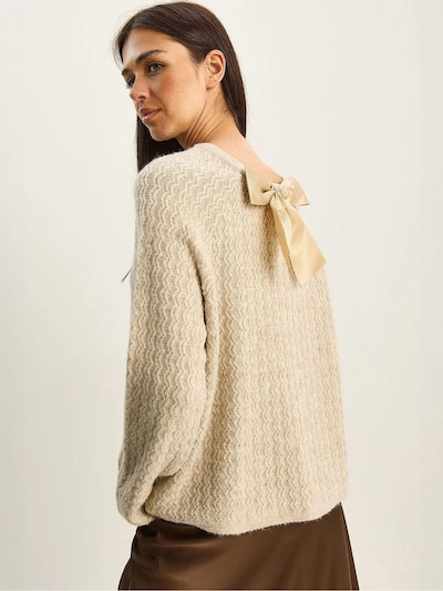 Bianco Lucci Sweater in S-M in Beige, Item view