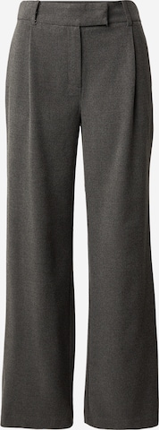 ONLYregular Hlače s naborima 'ONLDeluxe' - siva boja: prednji dio